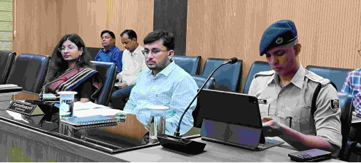 बकरीद पर्व के शांतिपूर्ण आयोजन के लिए जिला स्तरीय शांति समिति की बैठक